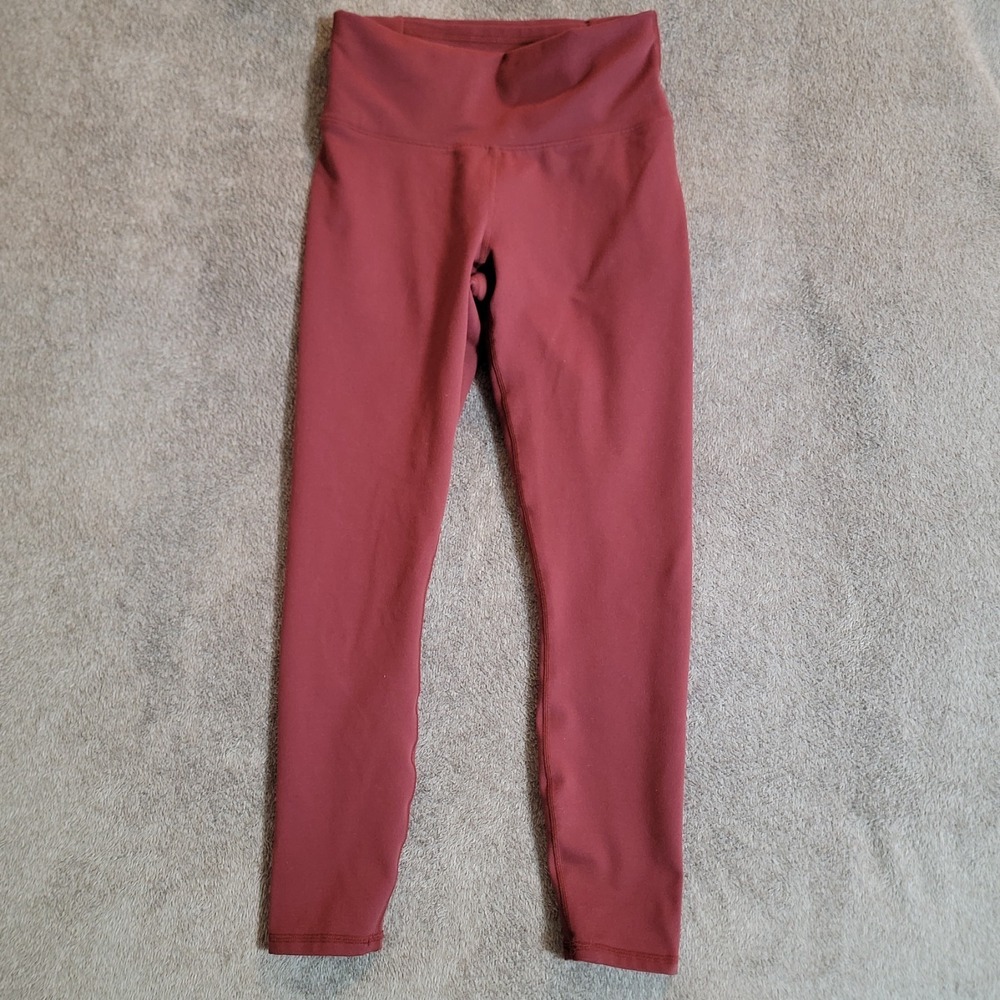 Fabletics Boost Powerhold High-Waisted Leggings Red Size XS